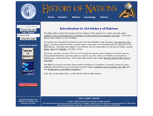 Tablet Screenshot of historyofnations.org